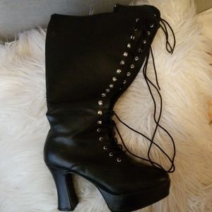OBO Black Knee High Boots